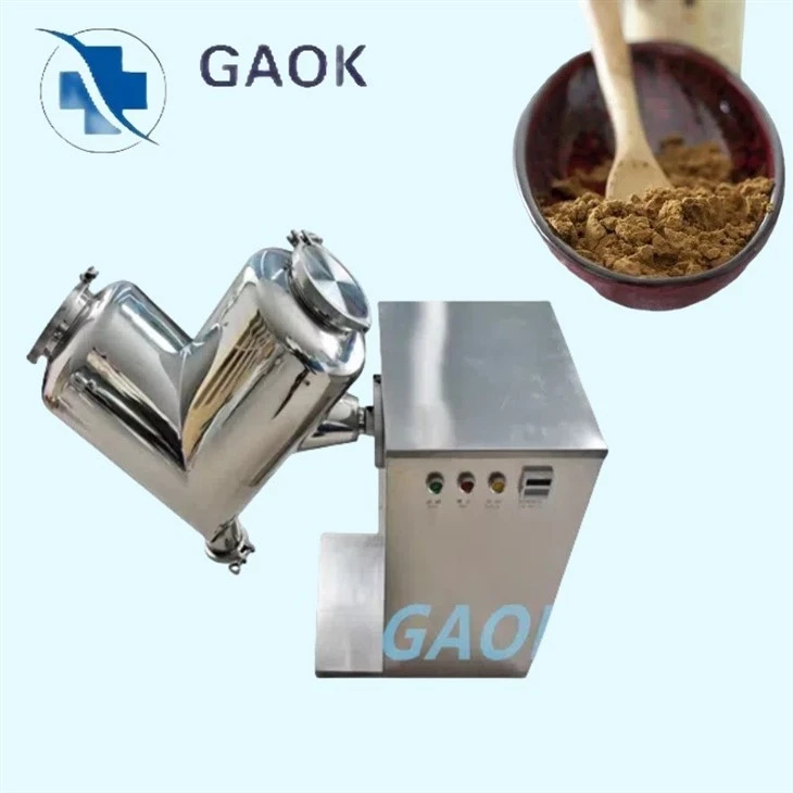 V Type Blender Dry Powder Mixing Machine